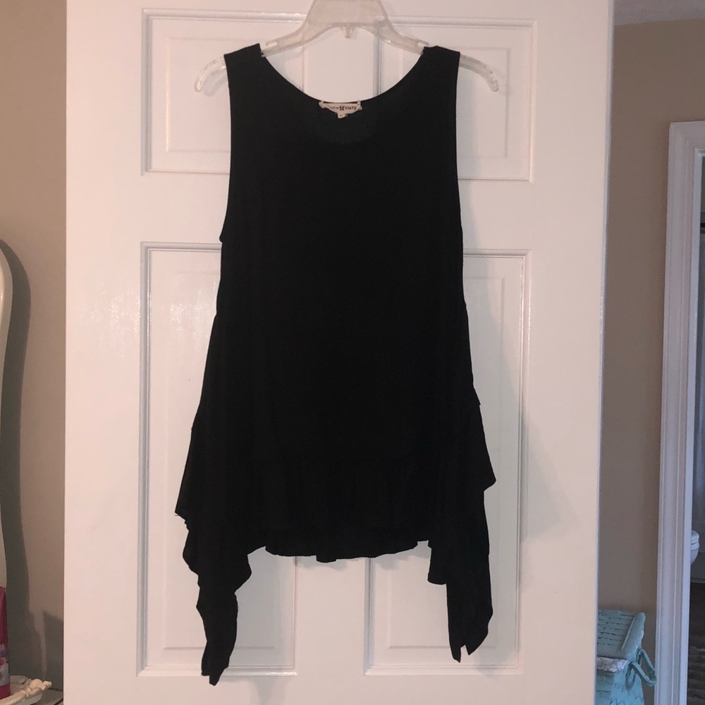 Alter’d State Black Asymmetrical Tank Top